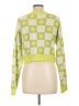 madden nyc 100% Acrylic Checkered-gingham Green Pullover Sweater Size L - photo 2