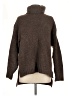 Unbranded Brown Turtleneck Sweater Size M - photo 1