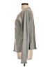 Three Dots Gray Long Sleeve Henley Size L - photo 5