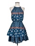 Blue Rain 100% Polyester Paisley Blue Casual Dress Size XS - photo 1