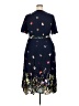 BLOOMCHIC 100% Rayon Floral Blue Casual Dress Size 18 - photo 2