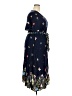 BLOOMCHIC 100% Rayon Floral Blue Casual Dress Size 18 - photo 4
