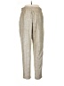 BCBGeneration 100% Recycled Polyester Metallic Gold Casual Pants Size M - photo 2