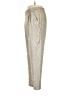 BCBGeneration 100% Recycled Polyester Metallic Gold Casual Pants Size M - photo 5