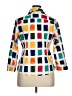 Taylor Color Block White 3/4 Sleeve Button-Down Shirt Size 14 Petite - photo 2