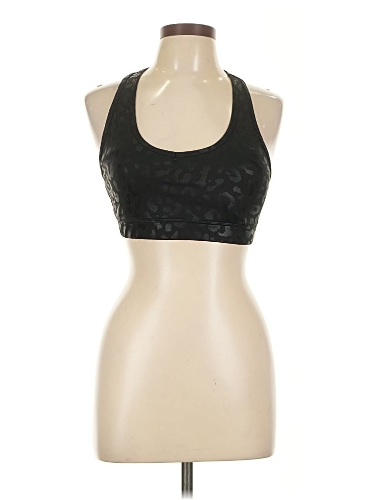 Pre-owned Unbranded Tank Top Black Halter Neckline Tops