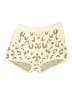 Ekouaer Animal Print Ivory Shorts Size L - photo 1