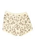 Ekouaer Animal Print Ivory Shorts Size L - photo 2