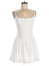 Assorted Brands Solid White Casual Dress Size M - photo 1