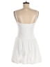 Assorted Brands Solid White Casual Dress Size M - photo 2