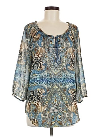 DressBarn 3/4 Sleeve Blouse (view 1)