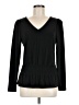Whim Black Long Sleeve Top Size M - photo 1