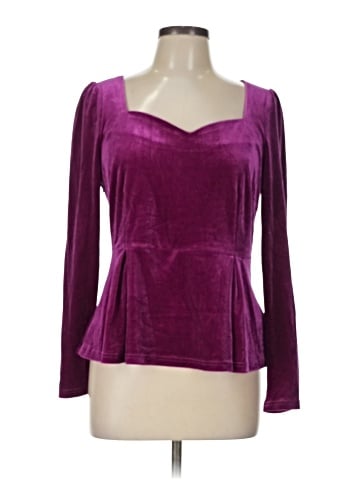 Allegra K Long Sleeve Top (view 1)
