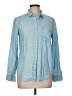 Blue Sol 100% Lyocell Blue Long Sleeve Button-Down Shirt Size M - photo 1
