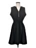Maurices Solid Black Casual Dress Size S - photo 1