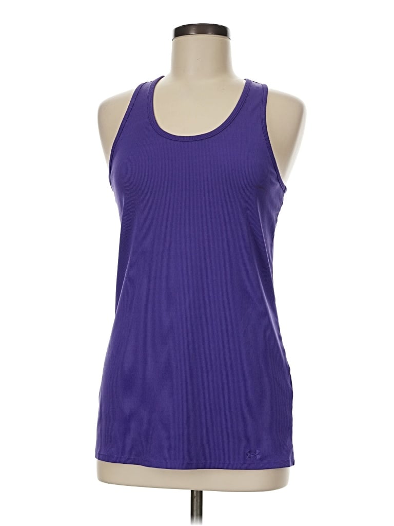 Pre-owned Under Armour Active Tank Top In Purple