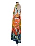 Unbranded Tropical Orange Yellow Casual Dress Size S - photo 5