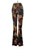 Assorted Brands Print Brown Casual Pants Size S - photo 2