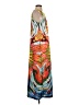 Unbranded Tropical Orange Yellow Casual Dress Size S - photo 4