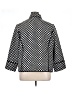Chico's Polka Dots Black Jacket Size XL (3) - photo 2