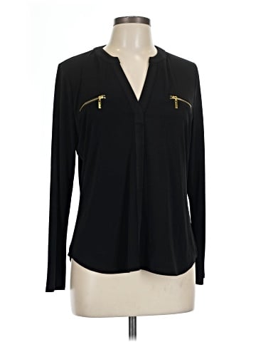 INC International Concepts Long Sleeve Blouse (view 1)