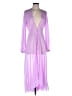 Express x Rocky Barnes 100% Polyester Purple Kimono Size XS - photo 1