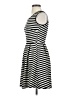 Le Lis Stripes Black Casual Dress Size S - photo 5