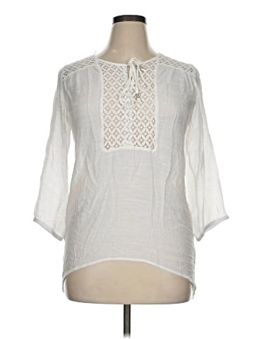 B-Design 3/4 Sleeve Blouse (view 1)