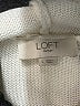 Ann Taylor LOFT Outlet Stripes White Pullover Sweater Size L - photo 7