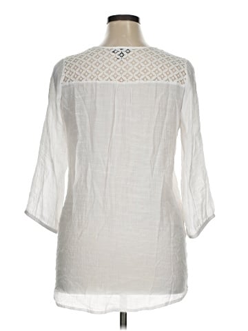 B-Design 3/4 Sleeve Blouse (view 2)