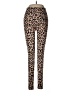 Peach Love Animal Print Brown Leggings Size M - photo 1