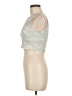Mono b Green Sleeveless Top Size M - photo 5
