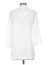 Express 100% Polyester Ivory 3/4 Sleeve Blouse Size S - photo 2
