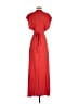 Tysa 100% Rayon Solid Red Casual Dress Size (2) - photo 2