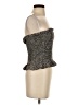 1.State 100% Polyester Brown Tube Top Size S - photo 4