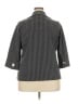 Soft by Avenue Houndstooth Gray Blazer Size 18 - photo 2