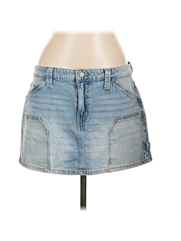 No Boundaries Denim Skirt (view 1)