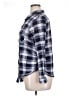 Eden & Olivia Plaid Blue Long Sleeve Button-Down Shirt Size 1X - photo 5