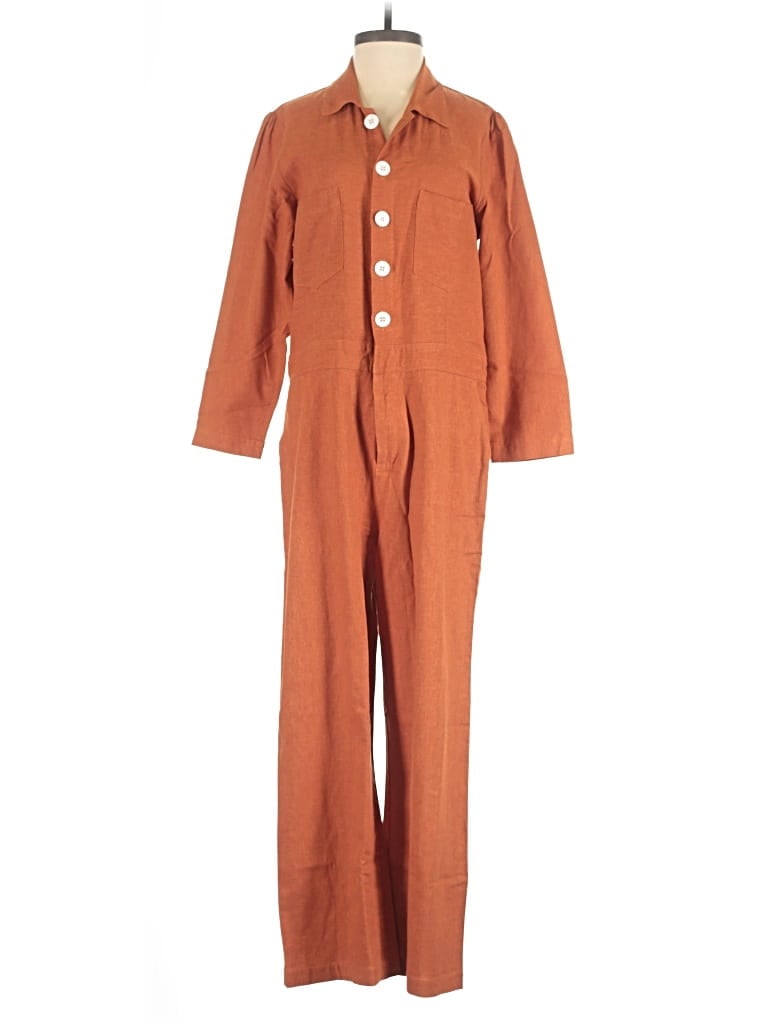 Pre-owned Christy Dawn Jumpsuit In Brown