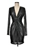 Aqua Metallic Silver Cocktail Dress Size M - photo 1