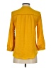 Vince Camuto 100% Polyester Yellow 3/4 Sleeve Blouse Size XS - photo 2