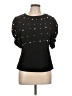 Shein Black 3/4 Sleeve Blouse Size 12 - photo 1