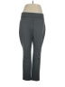 dalia Solid Gray Active Pants Size XL - photo 1