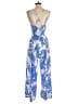 My Michelle Paisley Blue Jumpsuit Size 1 - photo 2