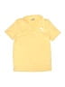 Puma Yellow Short Sleeve Polo Size 6 - photo 1