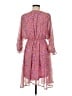 White Birch 100% Polyester Paisley Pink Casual Dress Size M - photo 2