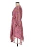 White Birch 100% Polyester Paisley Pink Casual Dress Size M - photo 5
