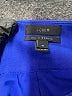 J.Crew Solid Blue Formal Skirt Size 4 - photo 4