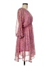 White Birch 100% Polyester Paisley Pink Casual Dress Size M - photo 4
