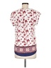 Daniel Rainn Ivory Short Sleeve Blouse Size M - photo 2